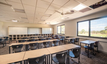 A photo of Australind Senior High School featuring Capral's Windows