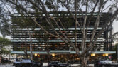 A hero shot of Song Bird restaurant featuring Capral Systems