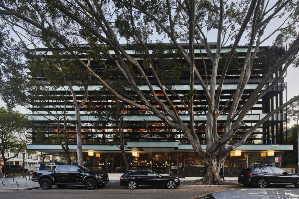 A hero shot of Song Bird restaurant featuring Capral Systems