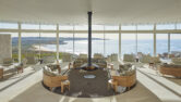 Southern Ocean lodge feautring capral window and door systems