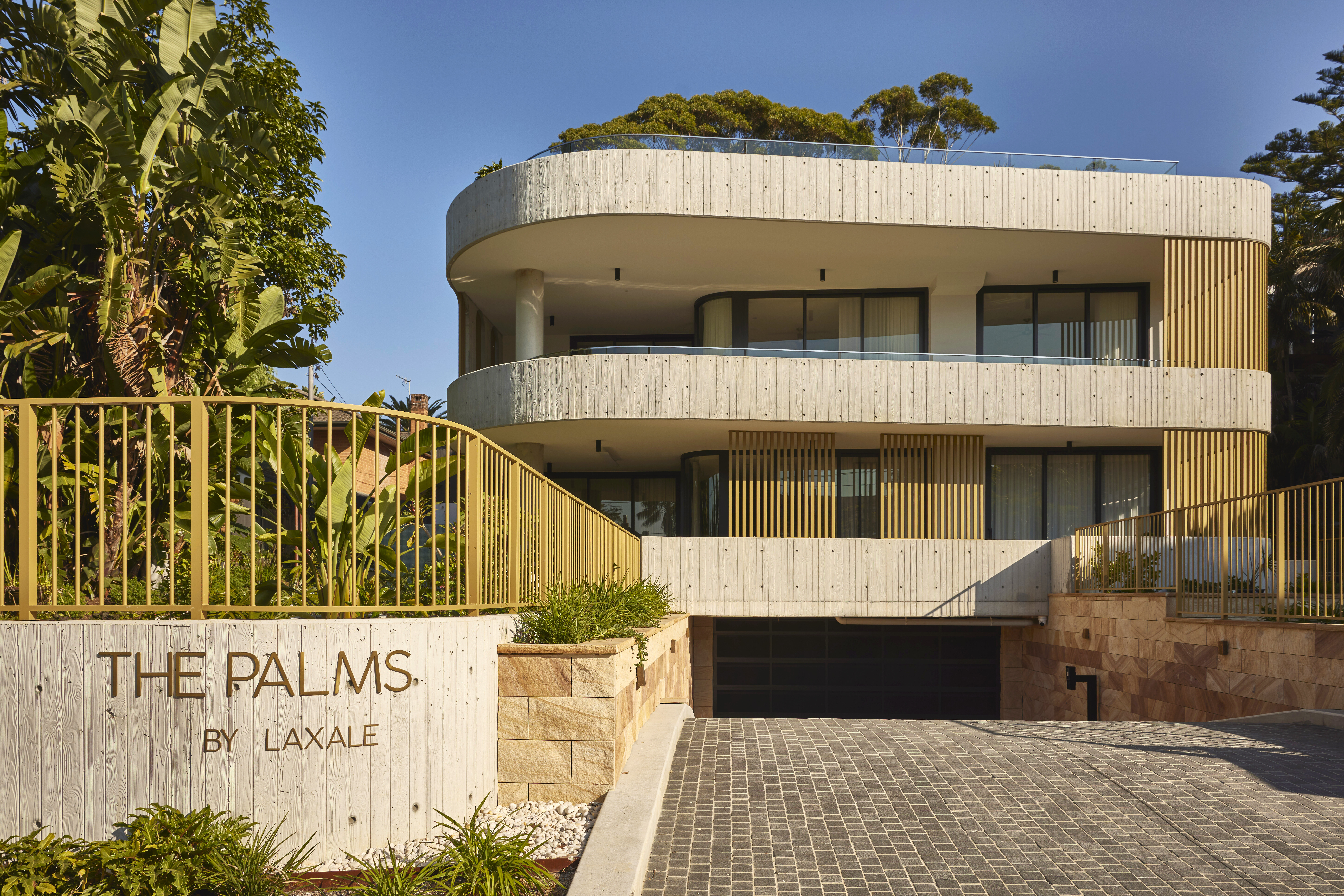 The outisde of the Palms Collaroy featuring capral window and door systems