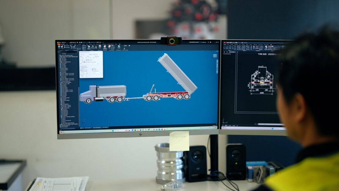 One of muscat engineers crafting a trailer