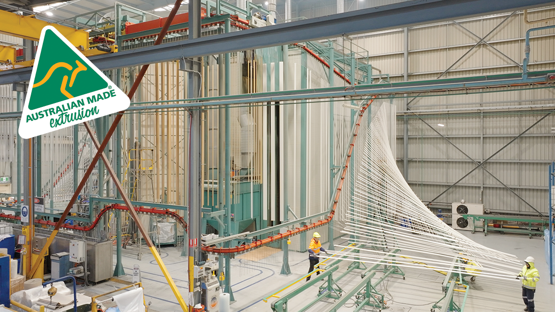 Australian Made Aluminium Extrusion