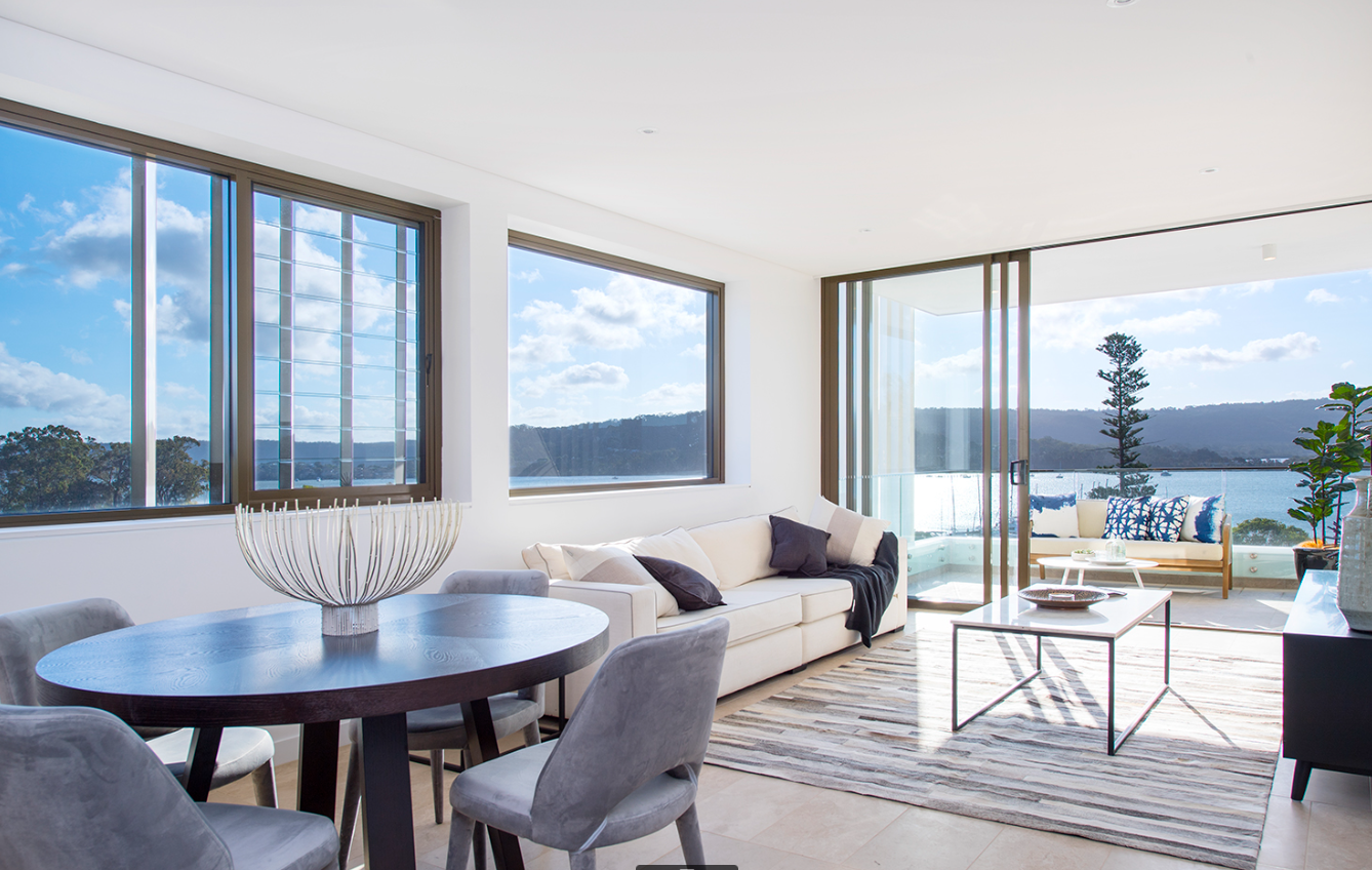 Capri Apartments Living Area