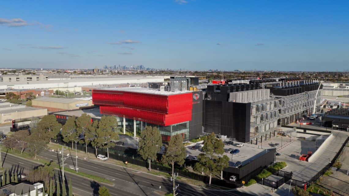 M2 Melbourne Data Centre - fenestrate birds eye view
