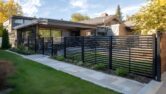 Elevate your outdoor space with a sleek aluminum fence showcasing modern lines and backyard charm capral aluminium project discovery