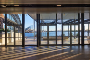 Caprals front glazing used on the north sydney pool