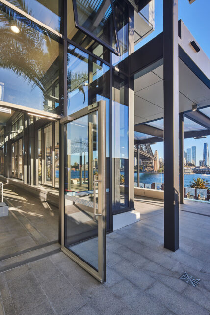 Capral's Door shown in the north sydney pool
