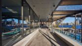 Capral framing system seen a the north sydney pool