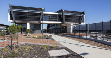 Nicholson Road Station Amplimesh Supascreens Capral Aluminium