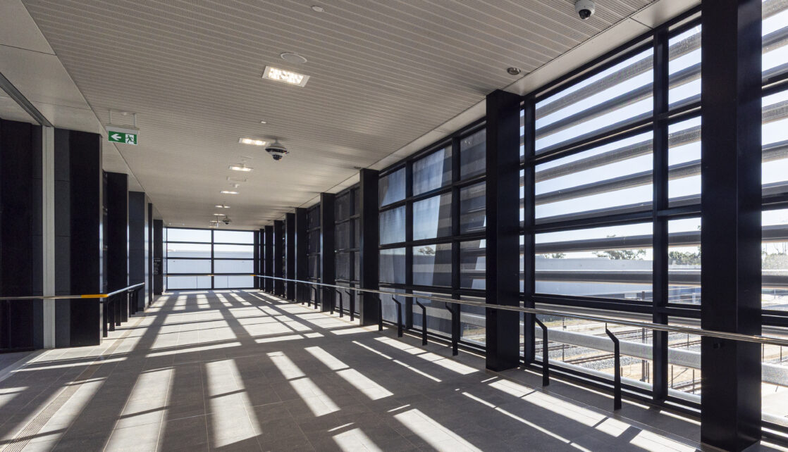 Nicholson Road Station Amplimesh Supascreens Capral Aluminium