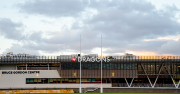 Bruce Gordon Centre St George Featuring AGS 1029 Flushline Double Glazed (250mm) Framing System
