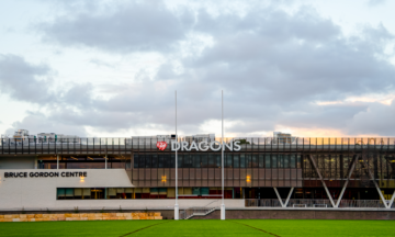 Bruce Gordon Centre St George Featuring AGS 1029 Flushline Double Glazed (250mm) Framing System