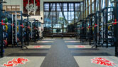 Bruce Gordon Centre St George Gym Featuring AGS 1029 Flushline Double Glazed (250mm)
