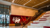 Bruce Gordon Centre St George Main Entrance Featuring Capral Window and Door Systems